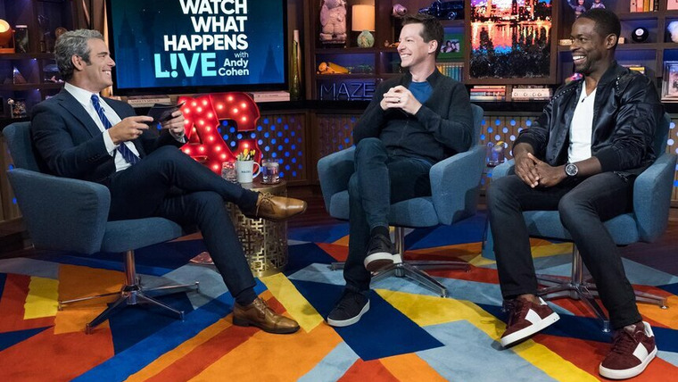 Watch What Happens Live — s14e154 — Sterling K. Brown & Sean Hayes