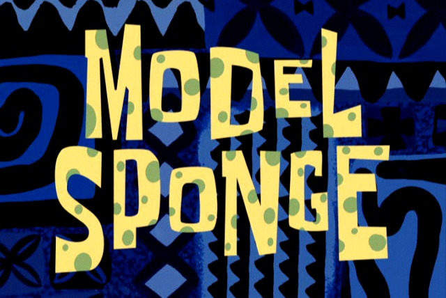 Губка Боб квадратные штаны — s07e08 — Model Sponge
