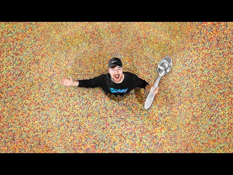 Мистер Бист — s08e26 — World's Largest Bowl Of Cereal (Самая Большая Миска Хлопьев в Мире)