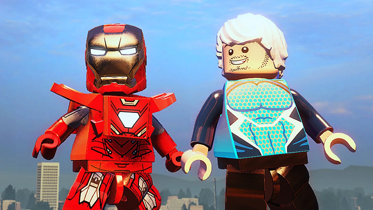 Qewbite — s05e16 — СВОБОДНАЯ ИГРА в LEGO Marvel's Avengers