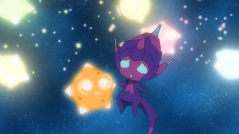 Pocket Monsters — s12e79 — Meteno and Bevenom, the Promise that Disappeared into the Starry Sky!