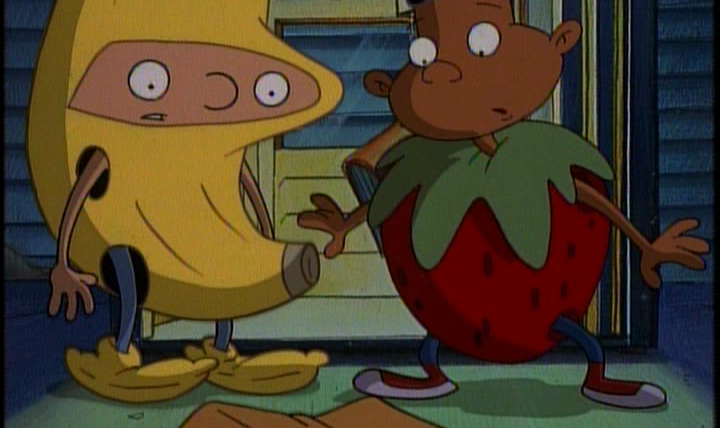 Hey Arnold! — s01e01 — Downtown as Fruits / Eugene's Bike