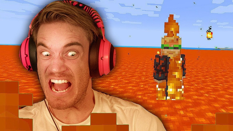 ПьюДиПай — s10e230 — Minecraft but the FLOOR IS LAVA