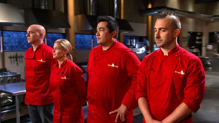На куски — s2012e13 — All Stars: Iron Chefs Do Battle