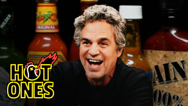 Hot Ones — s22e12 — Mark Ruffalo Suffers For His Art While Eating Spicy Wings