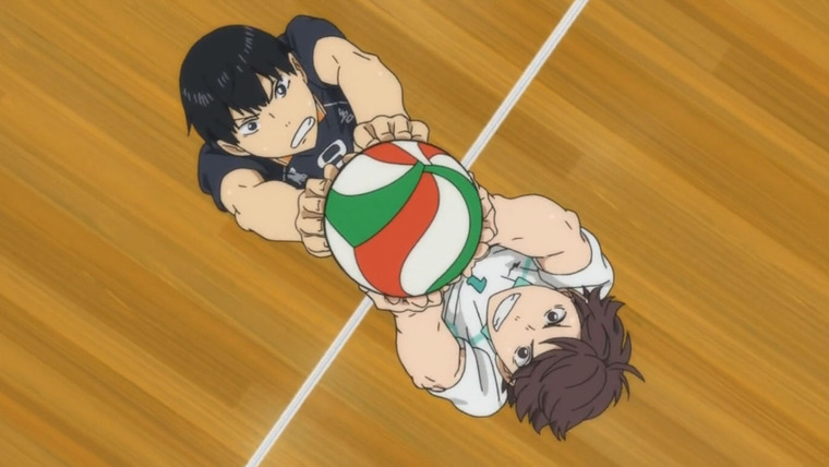 Волейбол!! — s01e20 — Oikawa Toru Is Not a Genius