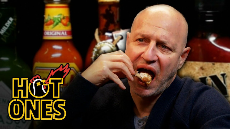 Hot Ones — s02e36 — Tom Colicchio Goes Full Top Chef on Some Spicy Wings