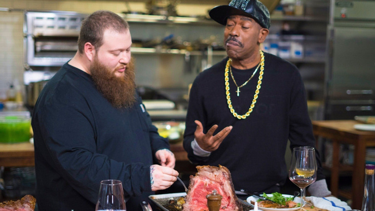 The Untitled Action Bronson Show — s01e53 — Kurtis Blow Eats Meat for the Last Time!