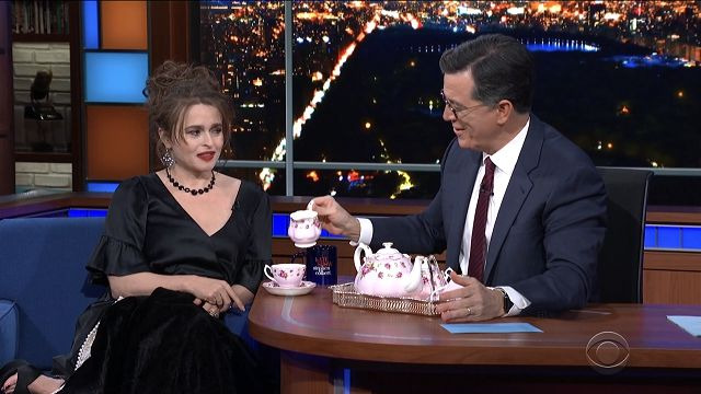 The Late Show with Stephen Colbert — s2019e170 — Helena Bonham Carter, Lucy Lawless, Bret McKenzie