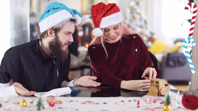 Marzia — s06 special-561 — MAKING A GINGERBREAD TRAIN