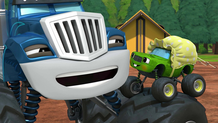 Blaze and the Monster Machines — s04e02 — The Pickle Family Campout