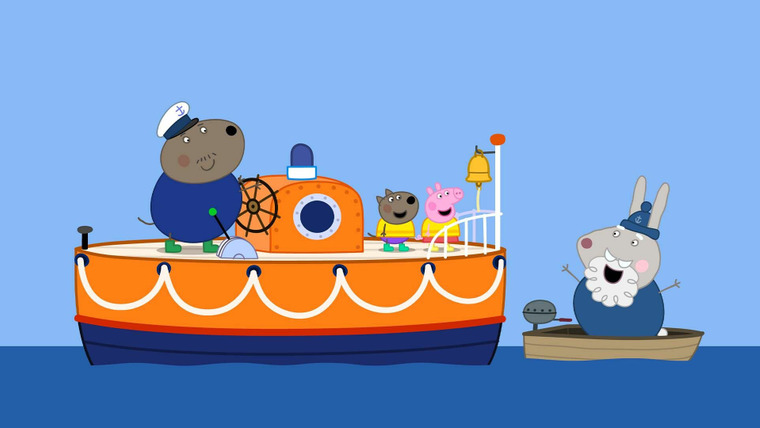 Peppa Pig — s07e16 — The Life Boat