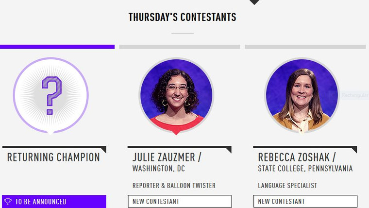 Jeopardy! — s2018e09 — Kyle Jones Vs. Bucky McMahon Vs. Amanda Levreault, Show # 7759.