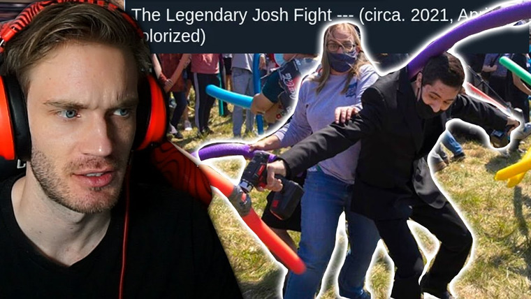 ПьюДиПай — s12e61 — The Battle of Josh will be recorded in History Books [MEME REVIEW] 👏 👏#89