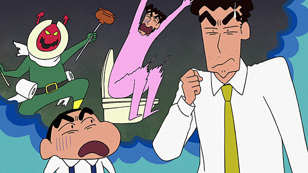Crayon Shin-chan — s2016e08 — It Involves His Manliness / Going to Find Miss Nanako