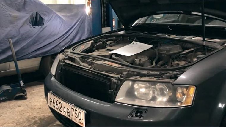 Асафьев Стас — s03e53 — Audi A4 B6, диагностика на 100+ тыс. руб.