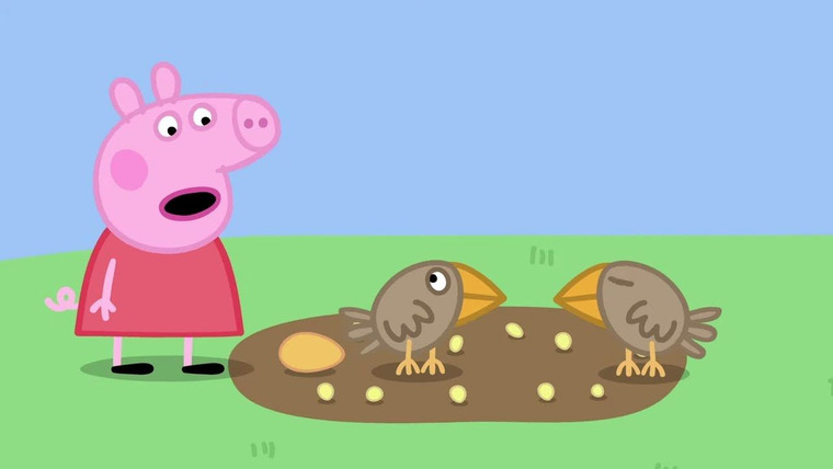 Свинка Пеппа — s04e12 — Peppa and George's Garden