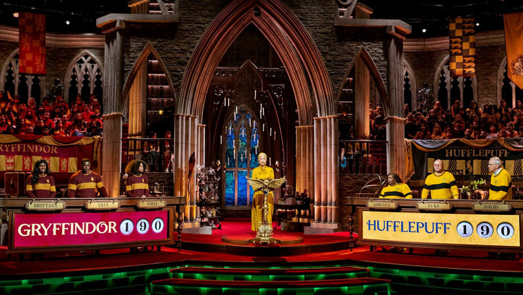 Harry Potter: Hogwarts Tournament of Houses — s01e01 — Gryffindor vs. Hufflepuff