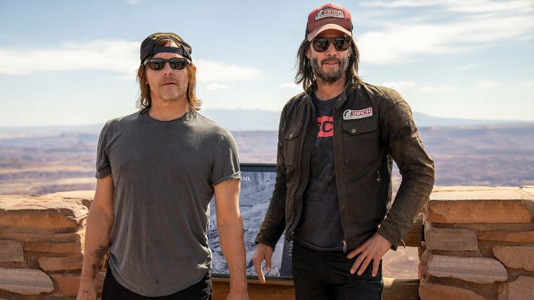 Ride with Norman Reedus — s06e01 — The Utah Desert With Keanu Reeves