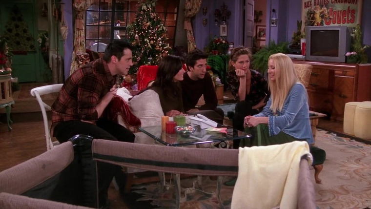 Друзья — s09e10 — The One With Christmas In Tulsa