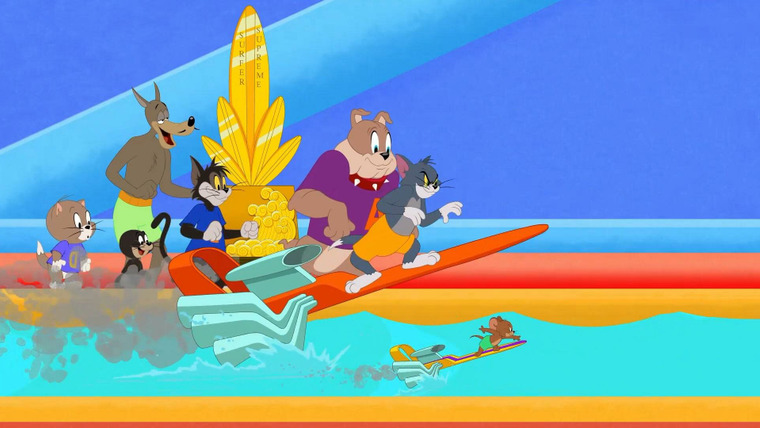 Tom and Jerry in New York — s02e03 — Surfer Supreme