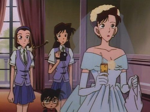 Детектив Конан — s1996e18 — A June Bride Murder Case
