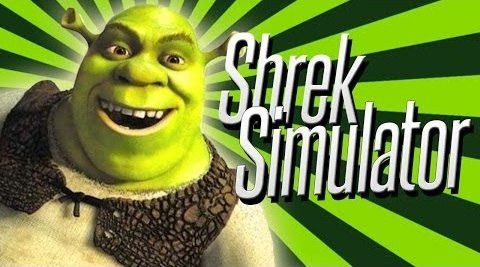PewDiePie — s05e95 — Shrek Simulator - SHREK GOAT
