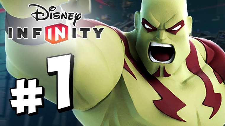 Qewbite — s03e245 — СТРАЖИ ГАЛАКТИКИ (Disney Infinity 2: Marvel Super Heroes) #1
