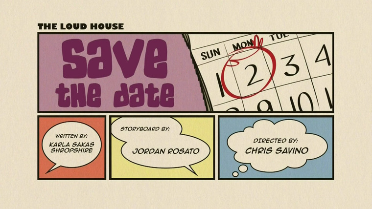 Шумный Дом — s01e34 — Save the Date