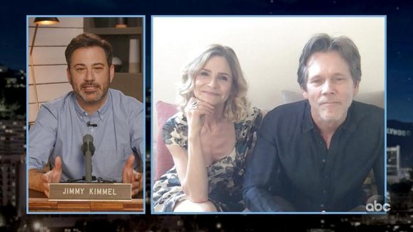 Jimmy Kimmel Live — s2020e58 — Kevin Bacon and Kyra Sedgwick