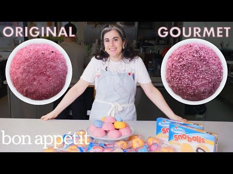 Gourmet Makes — s01e09 — Pastry Chef Attempts to Make Gourmet Sno Balls