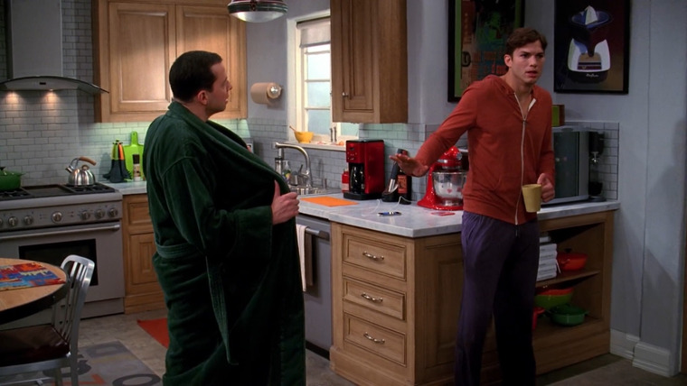 Two and a Half Men — s10e16 — Advantage: Fat, Flying Baby
