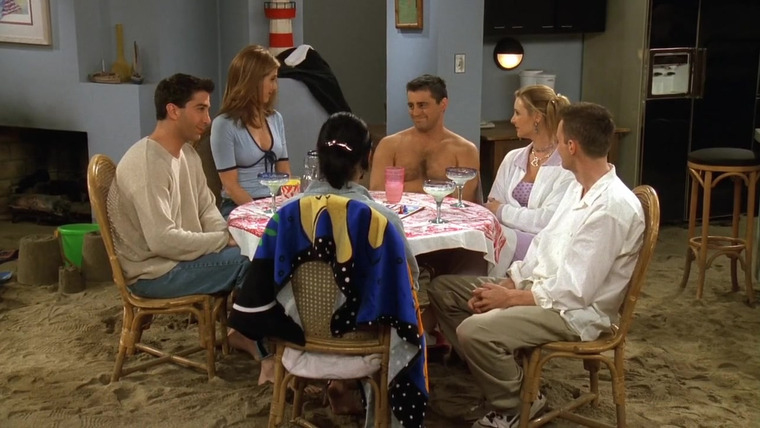 Friends — s03e25 — The One at the Beach (1)