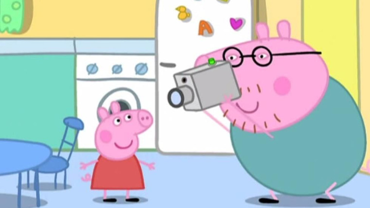 Свинка Пеппа — s01e51 — Daddy's Movie Camera