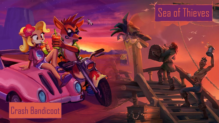 DariyaWillis — s2020e121 — Crash Bandicoot: N. Sane Trilogy #2 / Sea of Thieves #5