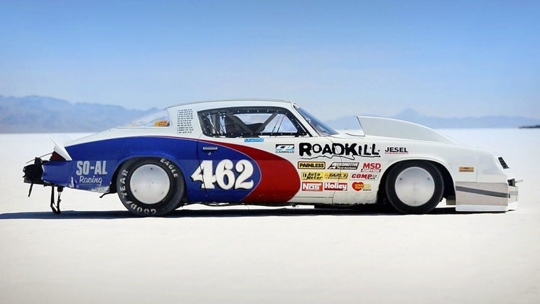 Roadkill — s02e08 — Chasing a Landspeed Record at Bonneville with a 1100hp Camaro!