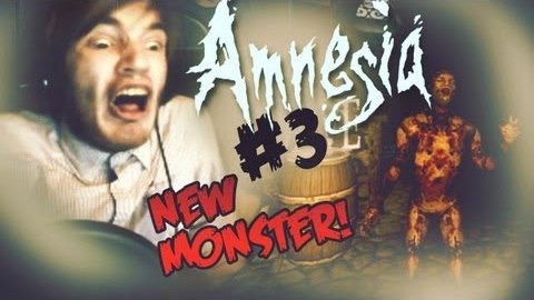 ПьюДиПай — s03e300 — FREAKY NEW MONSTER! ;_; - Amnesia: Custom Story - Part 3 - Tenebris Lake