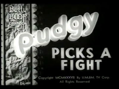 Betty Boop — s1937e05 — Pudgy Picks a Fight