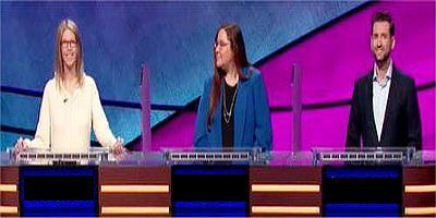 Jeopardy! — s2018e221 — Sam Kavanaugh Vs. Christina Harcar Vs. Jeff Lasky, show # 7971.