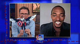 The Late Show with Stephen Colbert — s2021e59 — Anthony Mackie, Terry Gross