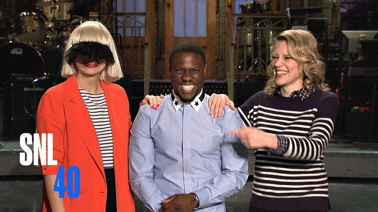 Субботним вечером в прямом эфире — s40e11 — Kevin Hart / Sia