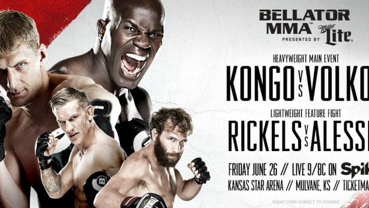 Bellator MMA Live — s12e08 — Bellator 139: Kongo vs. Volkov