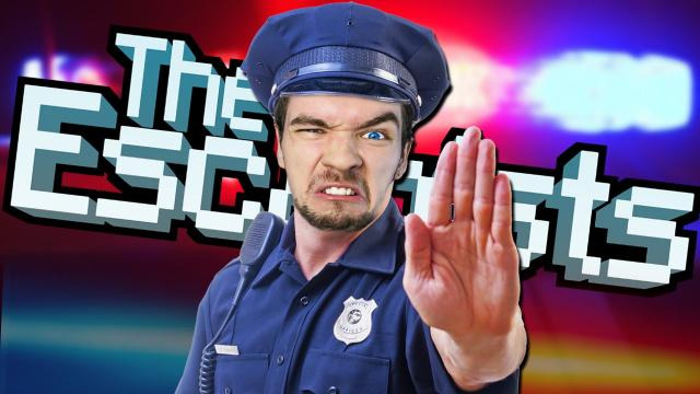 Jacksepticeye — s04e436 — OFFICER BEAT DOWN! | The Escapists #31
