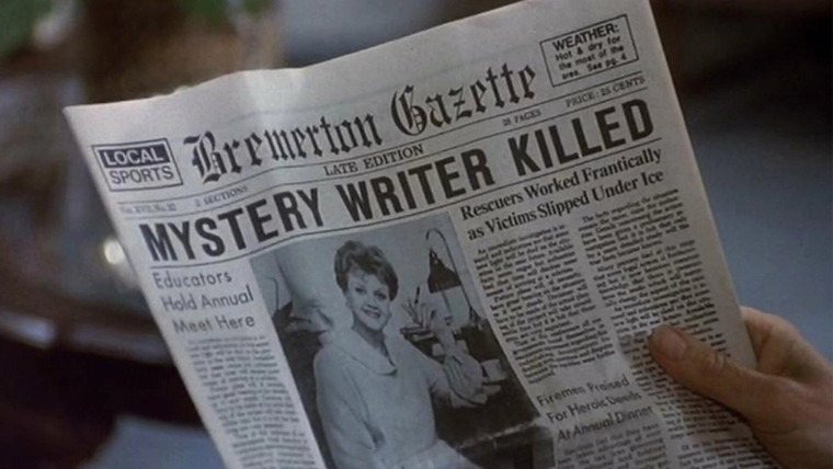 Она написала убийство — s07e14 — Who Killed J.B. Fletcher?