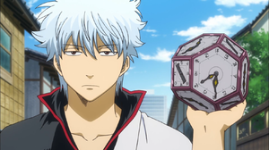 Gintama — s07e01 — (Freeze Time Arc) You can never Pause at the Perfect Time