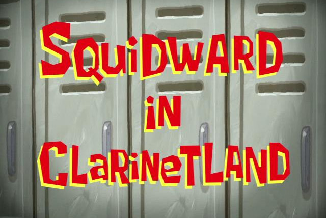 Губка Боб квадратные штаны — s07e14 — Squidward in Clarinetland