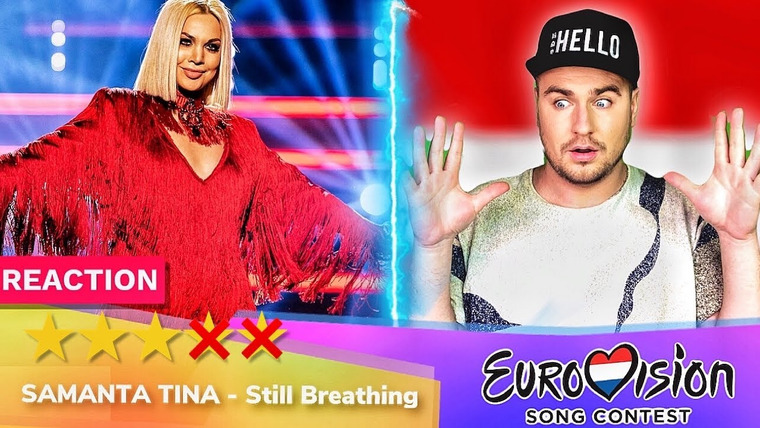 RUSSELL BLOG — s04e27 — Samanta Tīna — Still Breathing — РЕАКЦИЯ (Латвия Евровидение 2020|Eurovision Latvia)