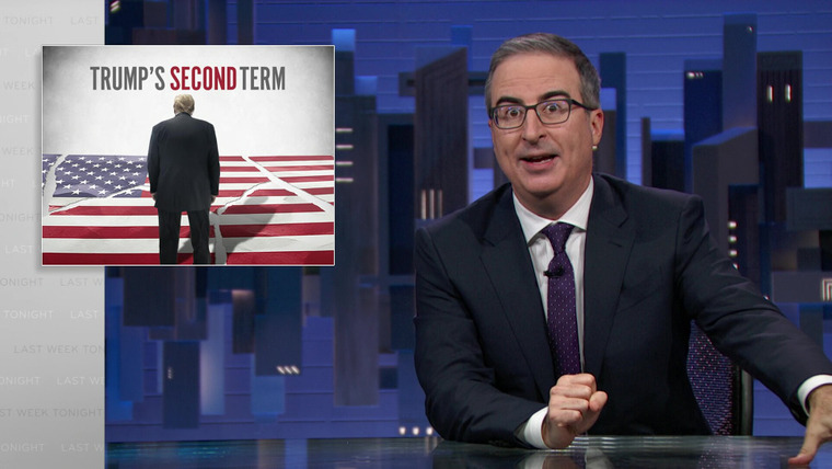 События прошедшей недели с Джоном Оливером — s11e15 — Trump's Second Term
