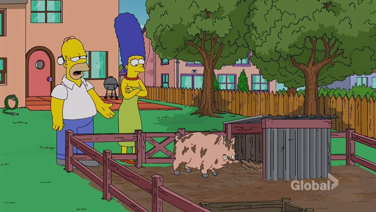 The Simpsons — s28e11 — Pork & Burns