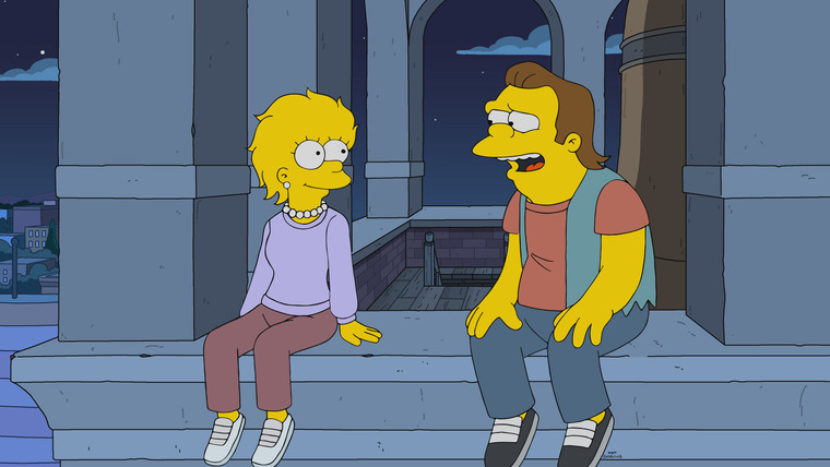 Симпсоны — s34e09 — When Nelson Met Lisa